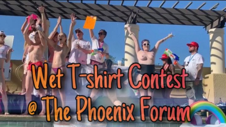 Wet T-Shirt Contest at The Phx Forum