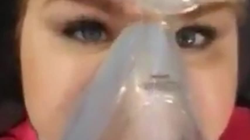 CPAP mask masturbation with gloves