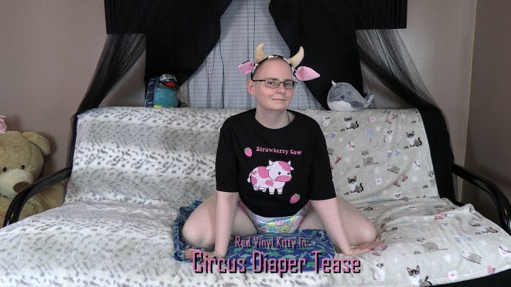 Circus Diaper Try On And Tease