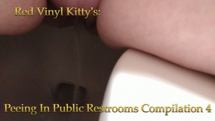 Peeing In Public Restrooms Compilation 4