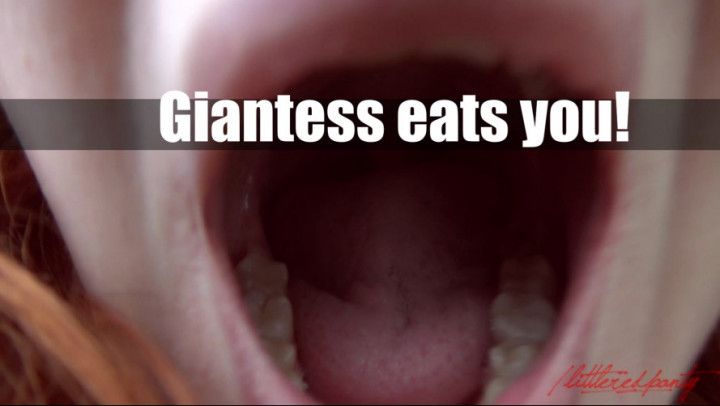 Giantess eats you