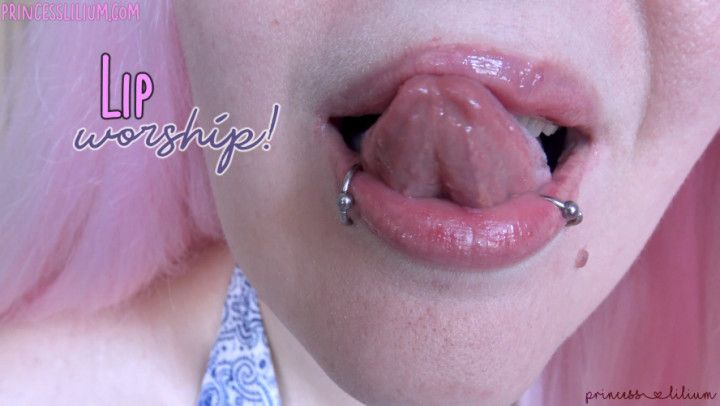 Lip fetish
