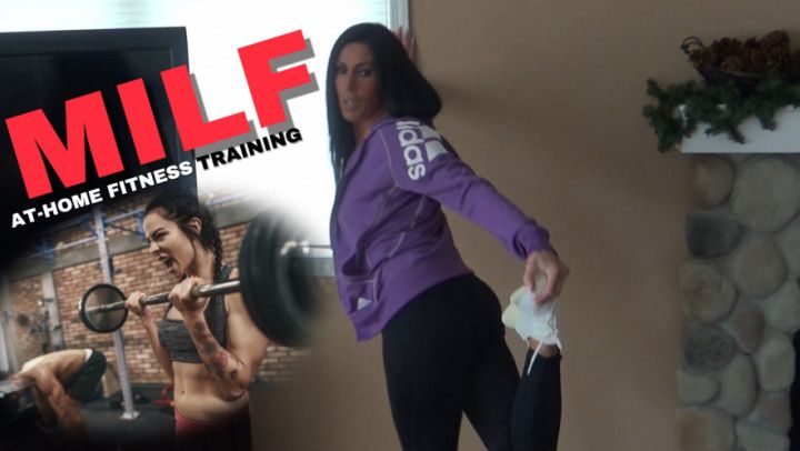 MILF Gets At-Home Fitness Training