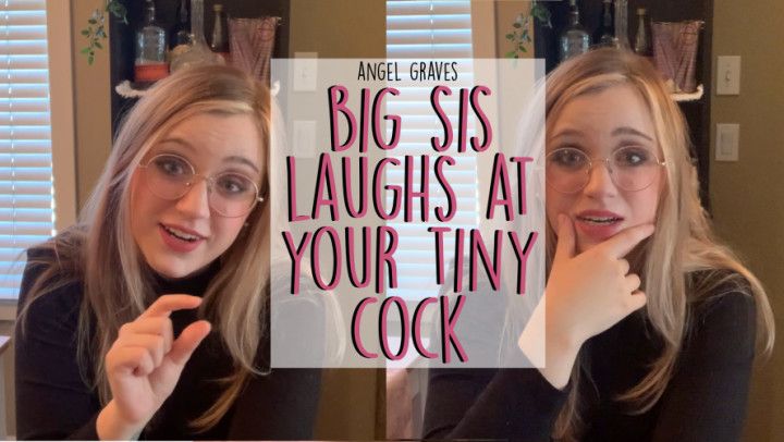 Big Sis Laughs At Your Tiny Cock