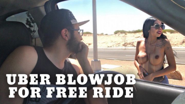 UBER Blowjob for FREE ride