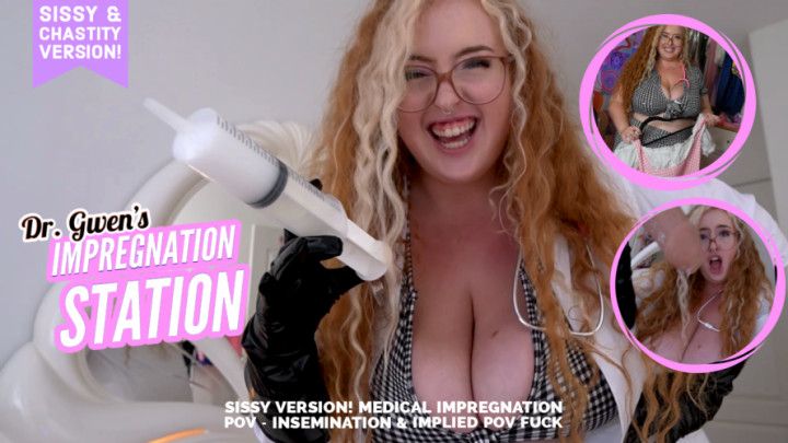 Gwen Adora's Impregnation Station: Sissification Chastity