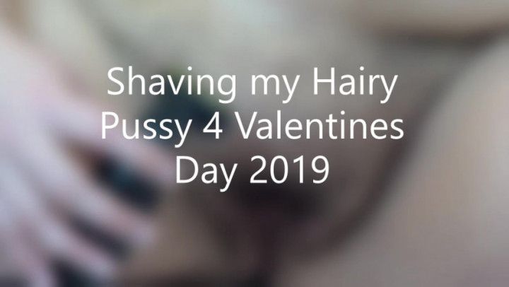 Shaving for My Valentine