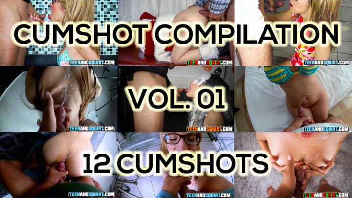 Cumshot Compilation Vol. 01