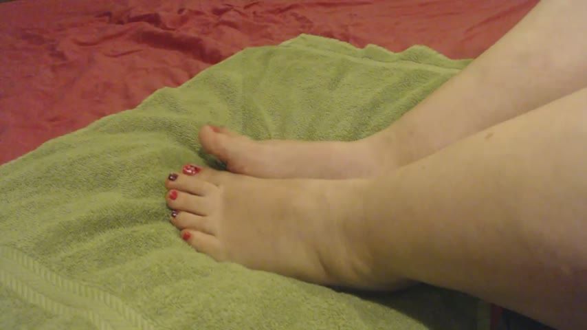 Oily feet
