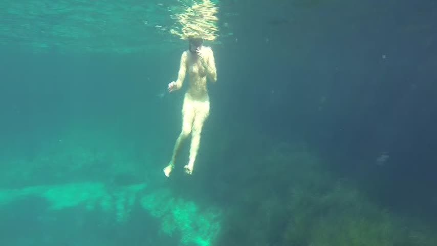 Open water flasher and naked snorkel