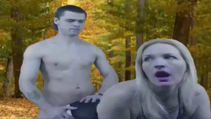Webcam - Step Mom And Son Fuck In Wood