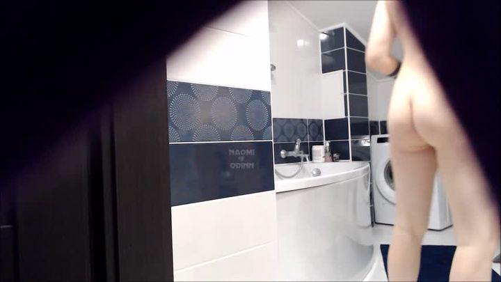 Hidden voyeur camera in shower