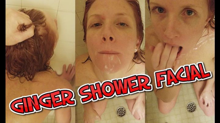 DADDY POUNDS MILF IN THE SHOWER W/FACIAL