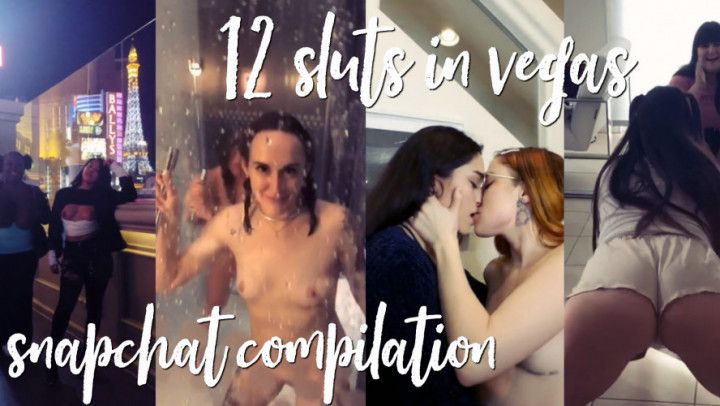 12 Sluts Take Vegas Snap Compilation