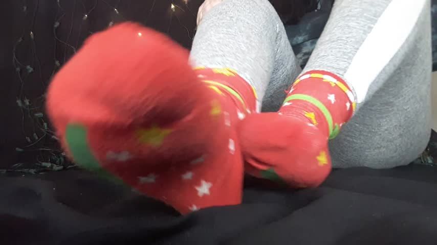 Smelly Christmas Socks