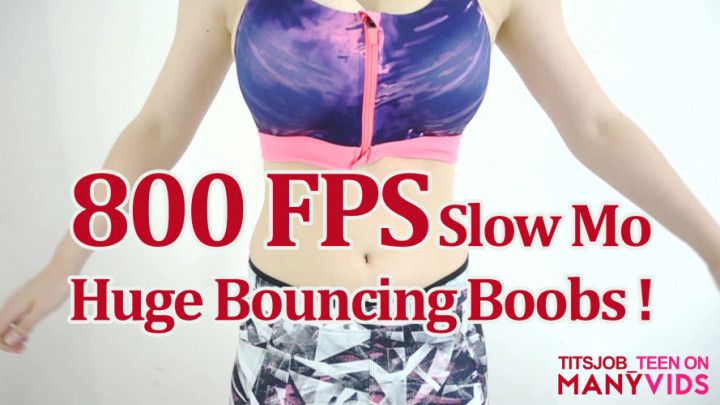 800 FPS Slow Mo Bouncing Boobs