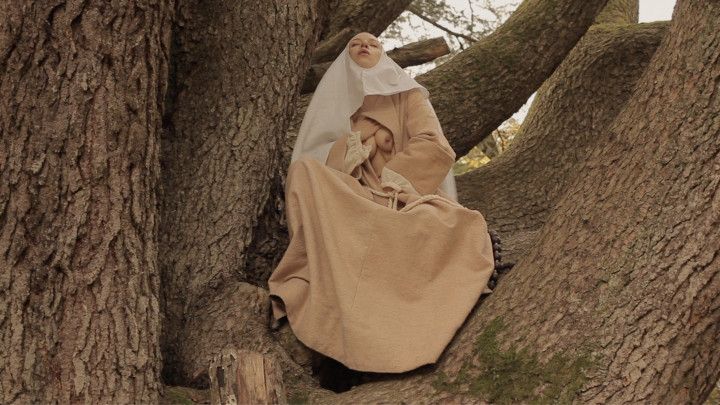 Holy Tree by Nat Portnoy polish nun