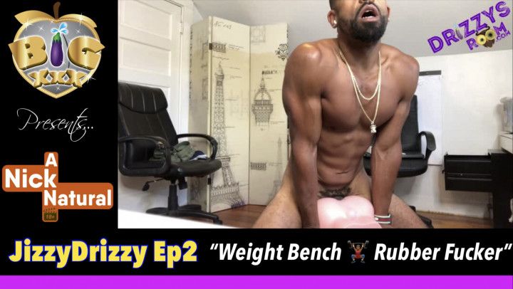 Mixed Muscle Stud Fucks Toy Weight Bench