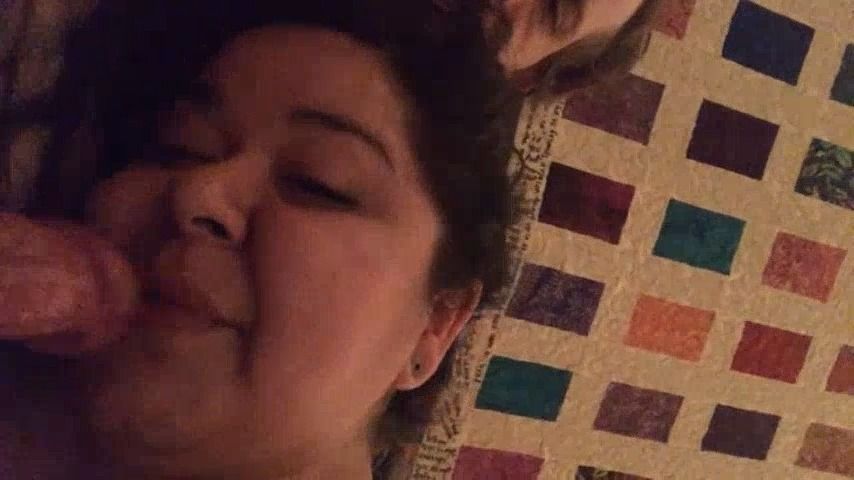 Latino GF Horking down that Cock