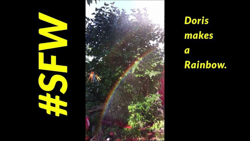 Doris Makes a Rainbow! #SFW