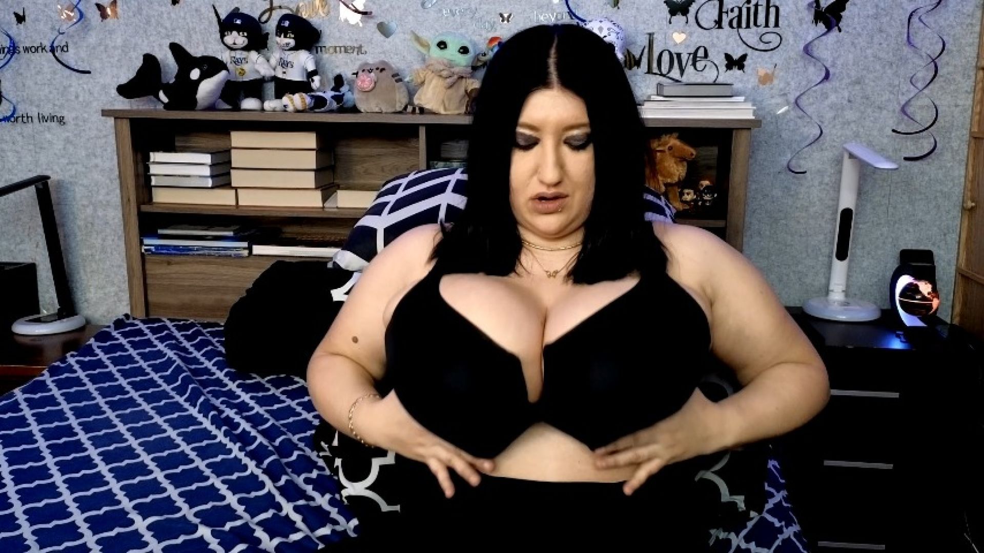 Taking My Tits Out Of My Bra and Suck Them Brutality