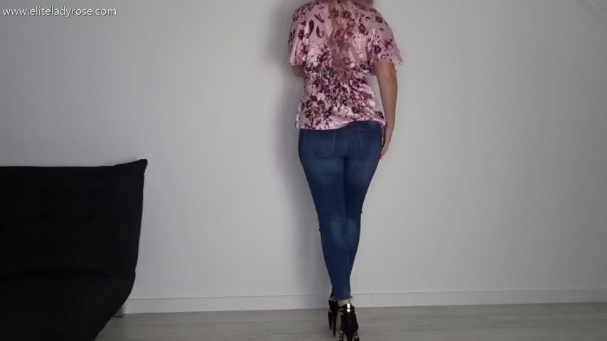 Elite Rose jeans fetish