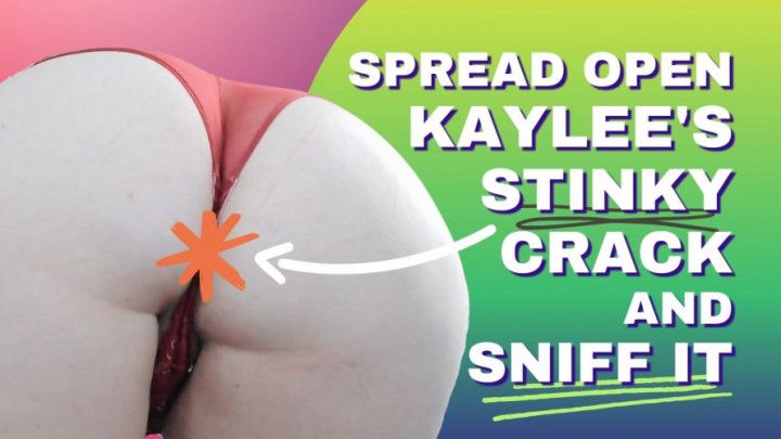 Spread Open BBW's Stinky Crack + Sniff