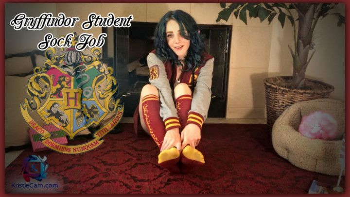 Back 2 School: Gryffindor Sock Job