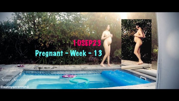 Pregnant Diaries - Week 13 - 10SEP23