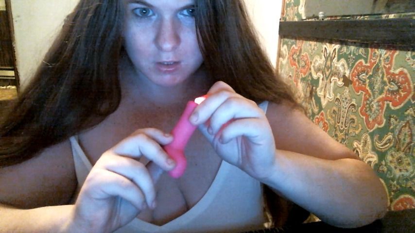 Clit play with ambi toy and some moaning