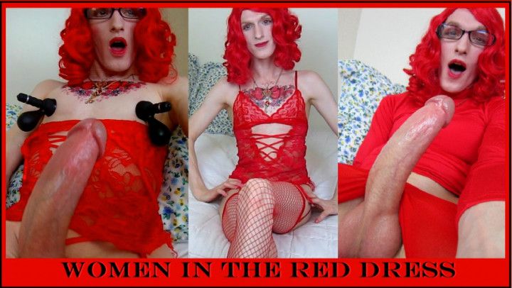 Trans Women in the red dress
