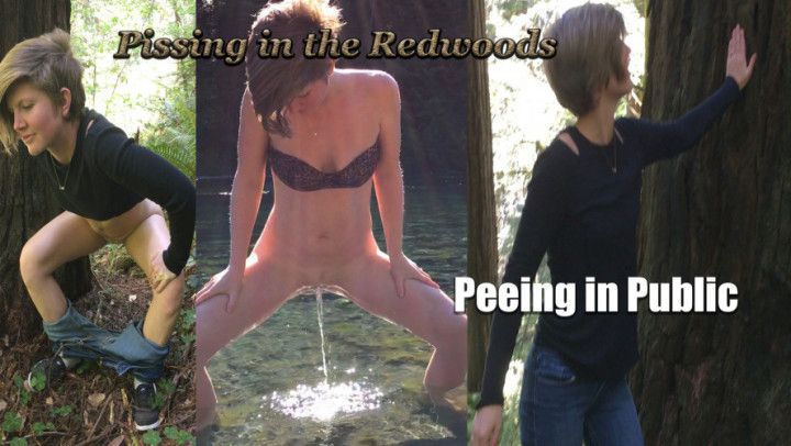 Outdoor Pissing - My First Pee Video