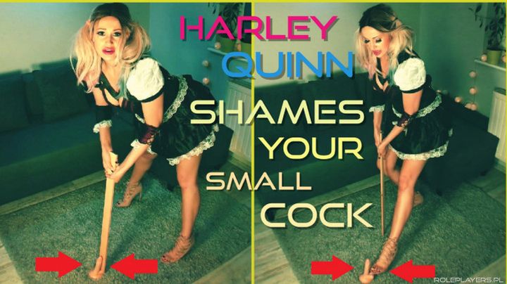 Harley Quinn Shames Your Small Cock
