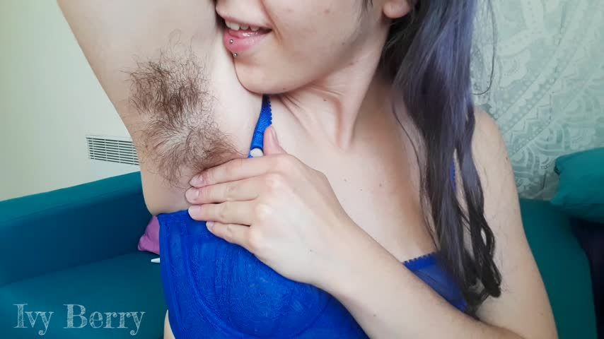 Hairy Armpits Sniffing and Licking
