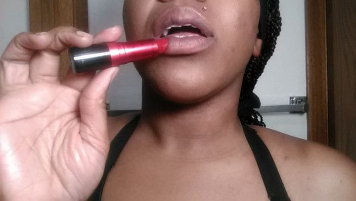 Esmeralda lipstick fetish