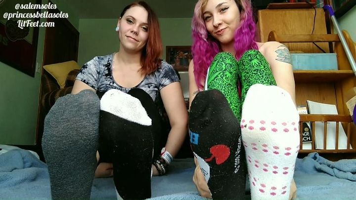 Bella and Salem Soles Sock Strip