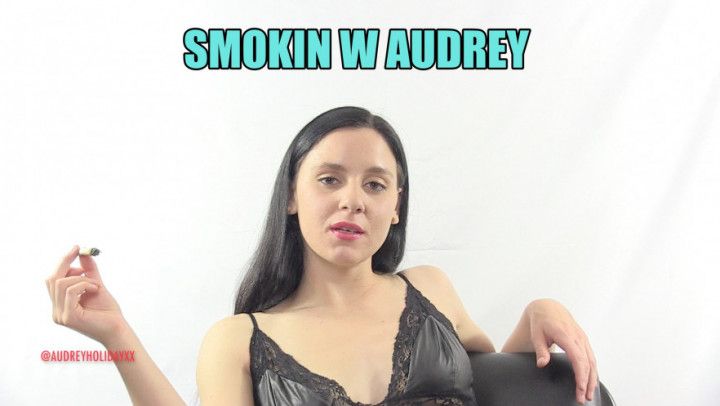Smoking with Audrey