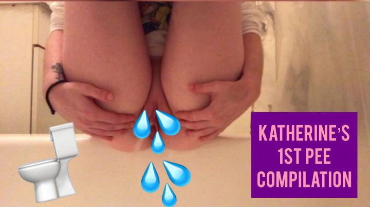 Katherines 1st Pee Compilation