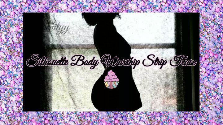 Silhouette Body Worship Strip Tease