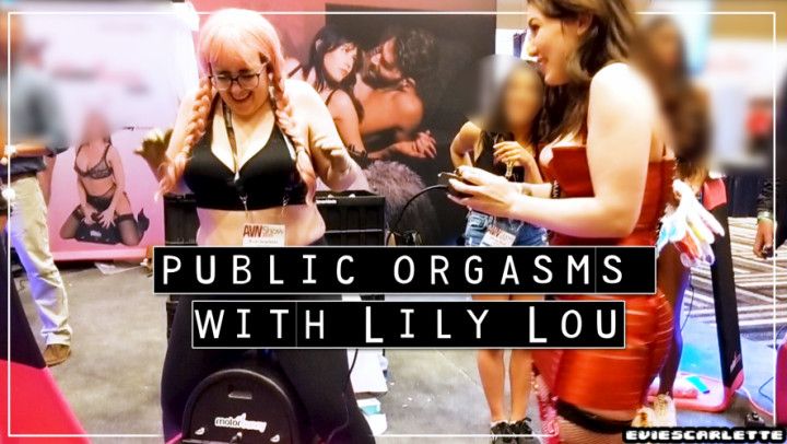 Public Orgasms With Lily Lou