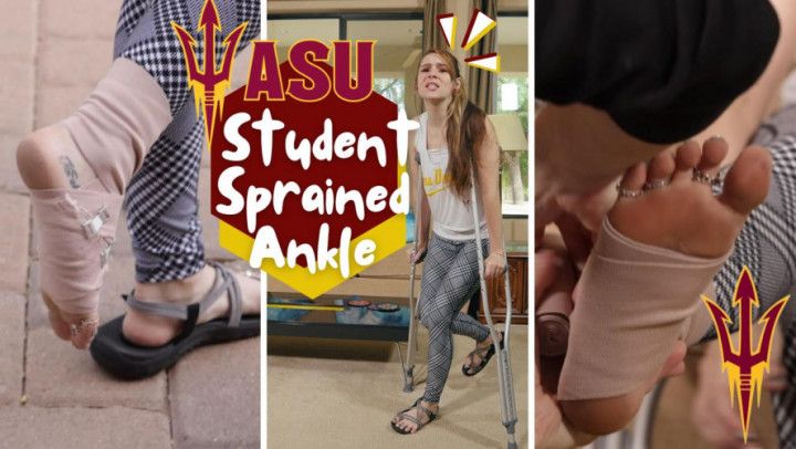 4K Ziva Fey - ASU Student Sprained Ankle