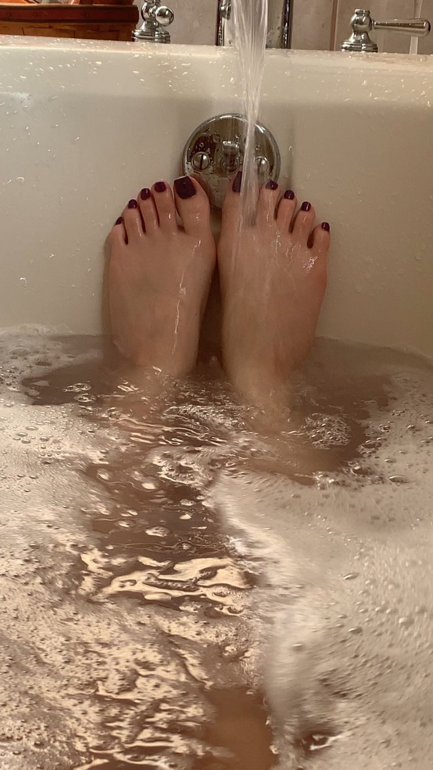 Feet in the Bath