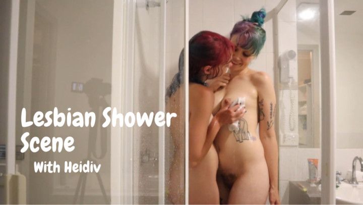 Lesbian Shower Scene