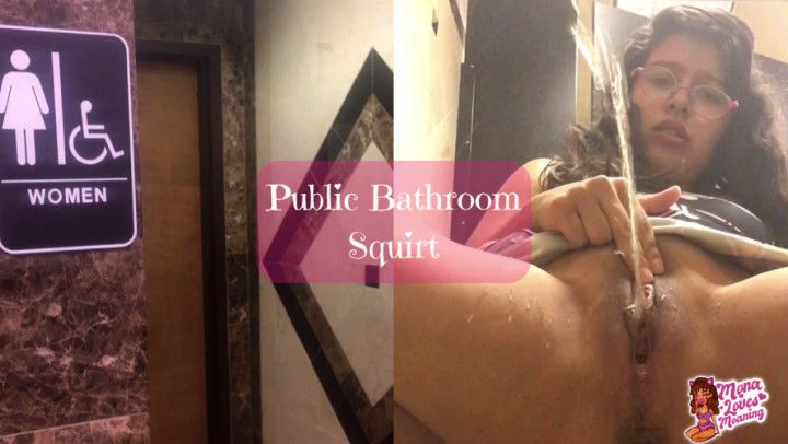 Public Bathroom Squirt