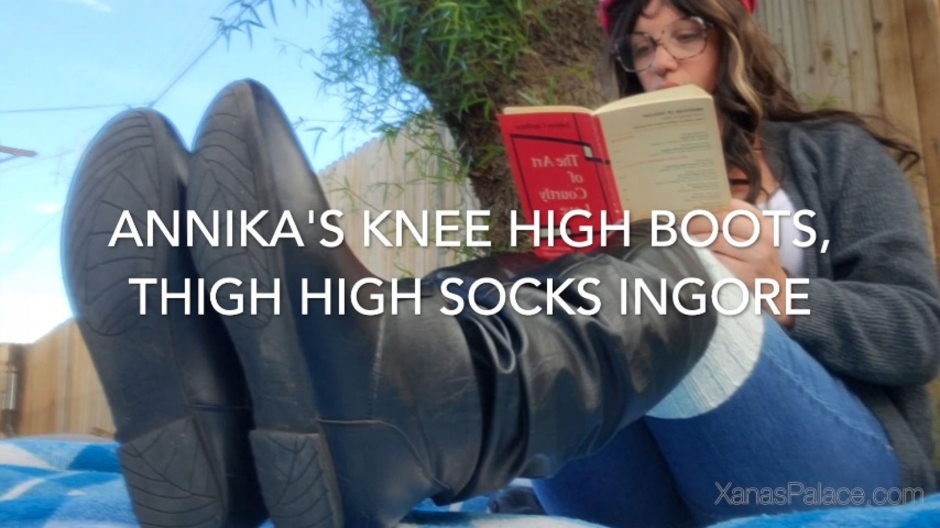 Annika's Knee High Boots, Thigh High Socks Ignore