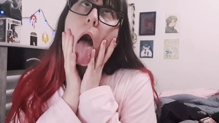 Just Ahegao and drooling