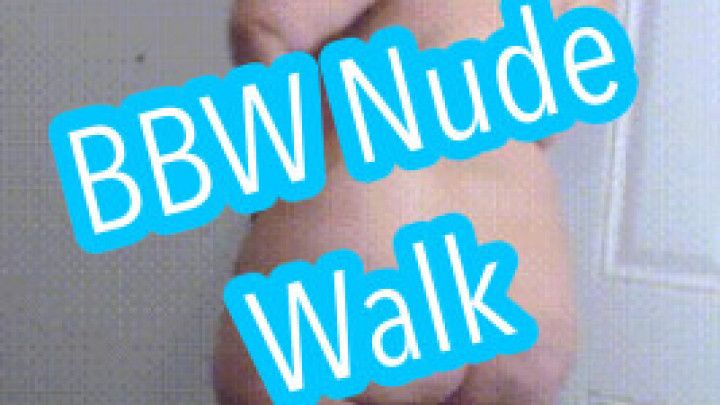 BBW Nude Fashion Strut