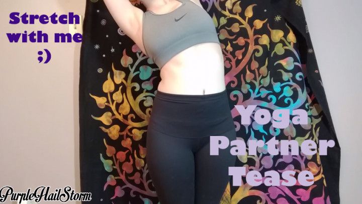 Yoga partner tease