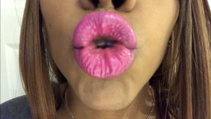 Big lips kissing you