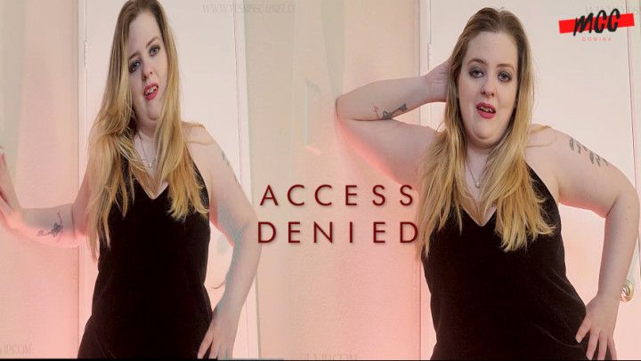 Access Denied Chastity